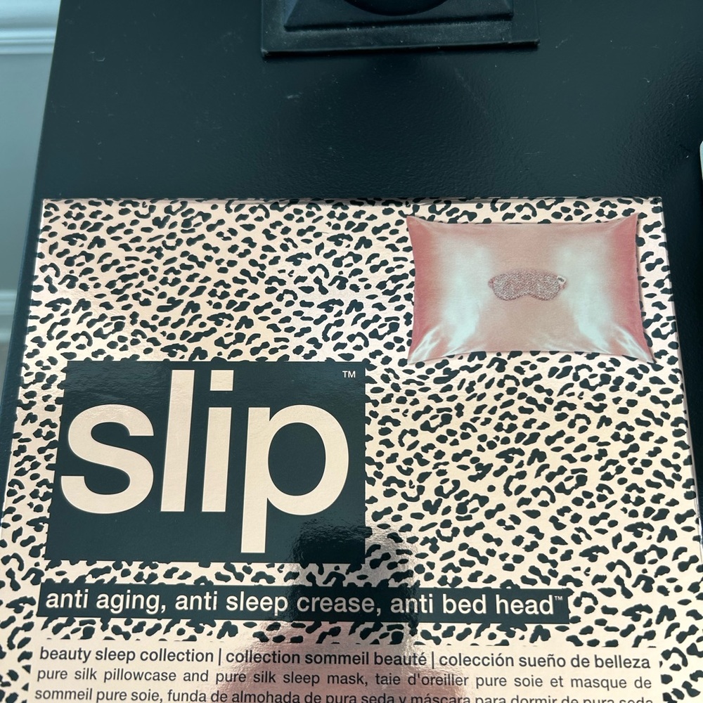 Slip NEW Queen Size Silk Pillowcase in Leopard Print